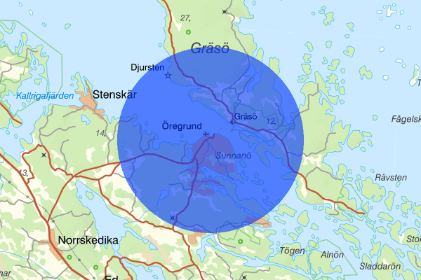 Öregrund 22 juni 00.20, Narkotikabrott, Östhammar