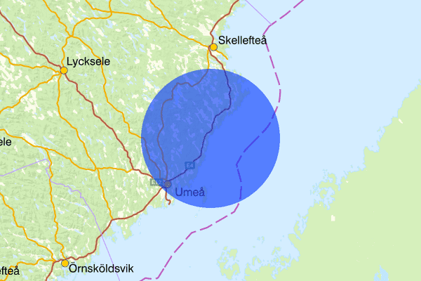 23 juni 07.12, Trafikolycka, Robertsfors
