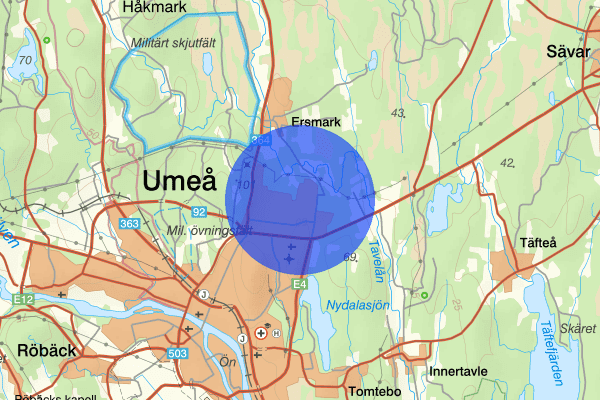 Ersboda 23 juni 10.06, Rattfylleri, Umeå