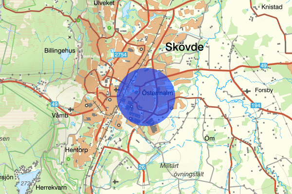 Östermalm 23 juni 18.21, Övrigt, Skövde