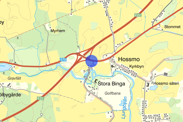 Hossmo E22 24 juni 06.38, Trafikolycka, Kalmar