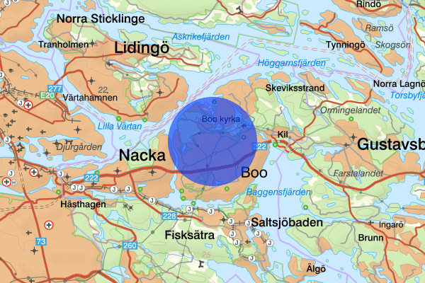 Orminge 24 juni 03.46, Rattfylleri, Nacka