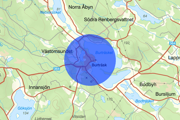 Burträsk 25 juni 10.24, Rån, Skellefteå