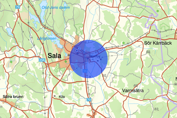 Norrby 25 juni 03.05, Rattfylleri, Sala