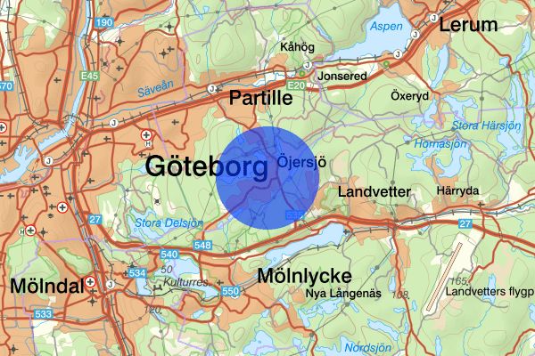 Öjersjö 25 juni 16.21, Rån, Partille