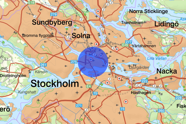 Kungsholmen 26 juni 00.21, Knivlagen, Stockholm