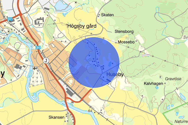 Husebyvägen 26 juni 13.06, Trafikolycka, Högsby