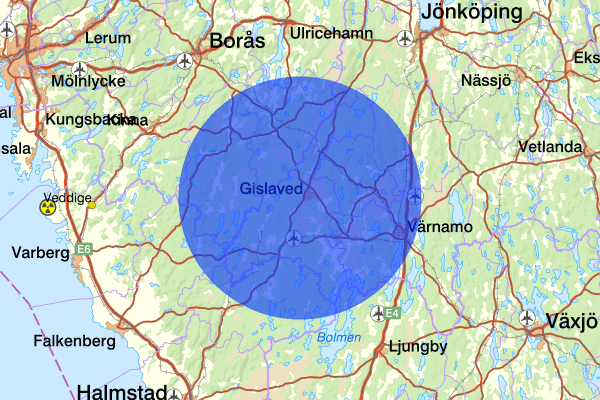 26 juni 14.42, Trafikolycka, personskada, Gislaved