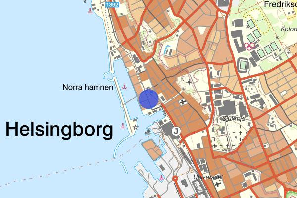 Kungsgatan 27 juni 03.05, Knivlagen, Helsingborg