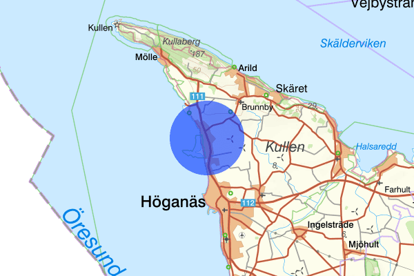 Nyhamnsläge 29 juni 11.12, Anträffad död, Höganäs