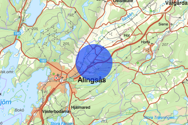 Bälinge 30 juni 07.47, Trafikolycka, personskada, Alingsås
