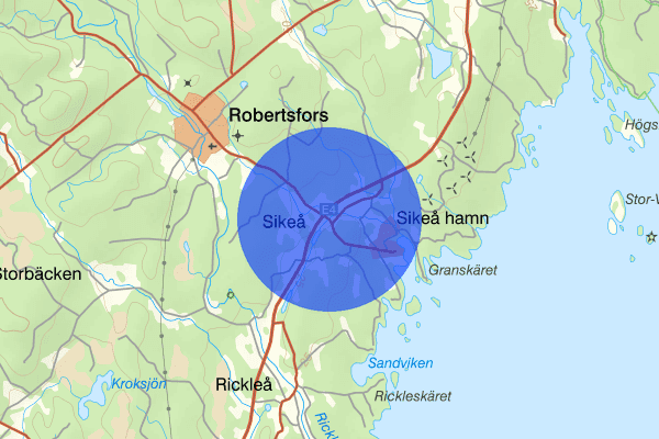 Sikeå 30 juni 06.33, Rattfylleri, Robertsfors
