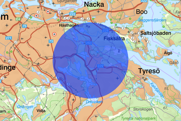 Älta 01 juli 02.07, Narkotikabrott, Nacka