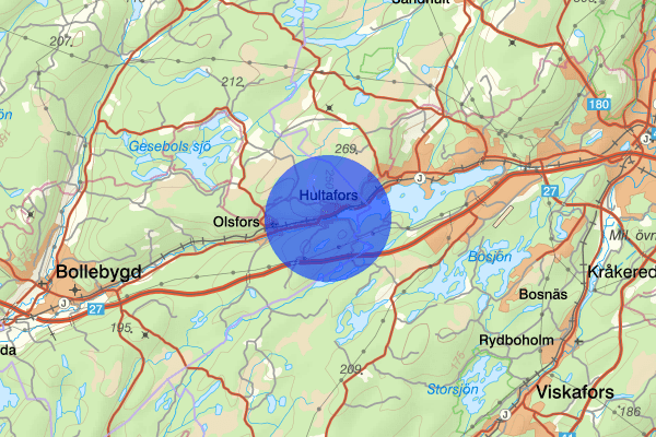 Hultafors 01 juli 17.56, Trafikolycka, personskada, Bollebygd