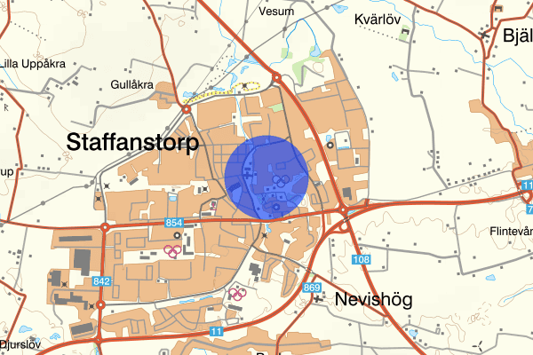 Järnvägsgatan 02 juli 01.38, Inbrott, Staffanstorp