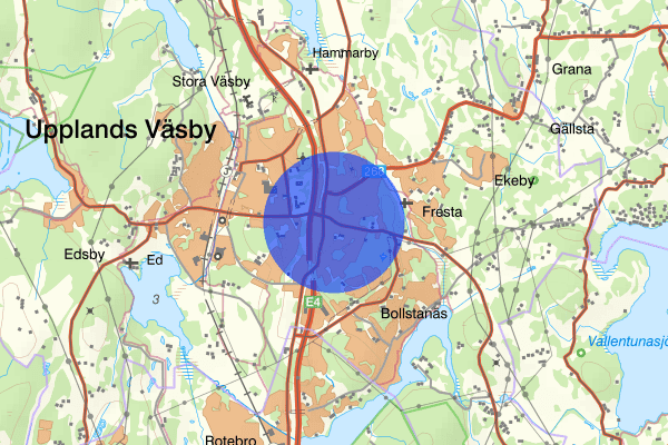 Odenslunda 02 juli 00.55, Skadegörelse, Upplands väsby