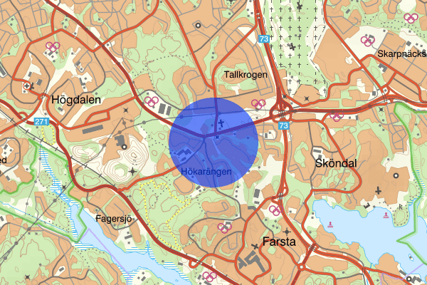 Hökarängen 02 juli 18.07, Bråk, Stockholm