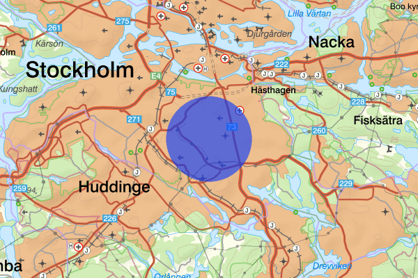 Enskede 02 juli 23.05, Räddningsinsats, Stockholm