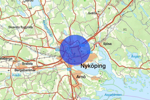 Brandkärr 03 juli 10.04, Farligt föremål, misstänkt, Nyköping