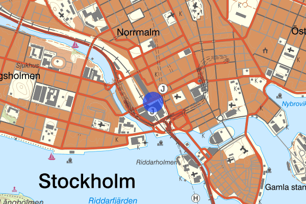 Centralstationen 03 juli 16.24, Räddningsinsats, Stockholm