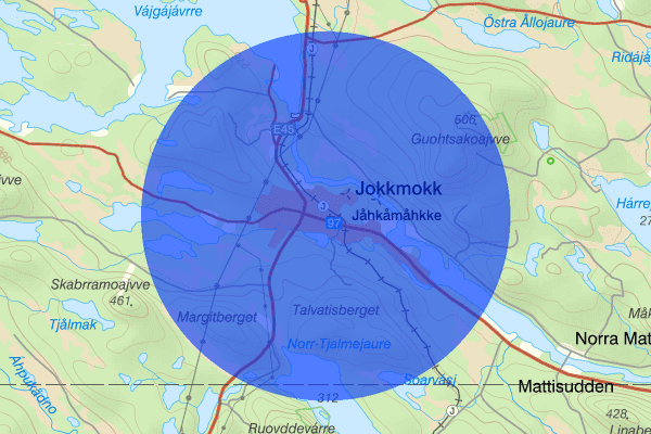 Jokkmokk 03 juli 17.24, Trafikolycka, Jokkmokk