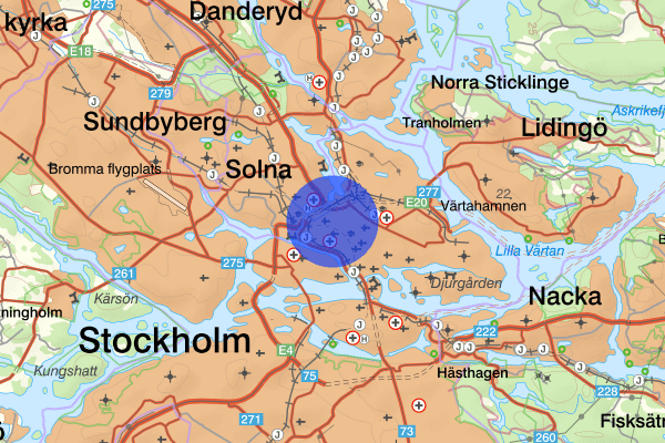 Vasastaden 04 juli 11.30, Trafikolycka, personskada, Stockholm