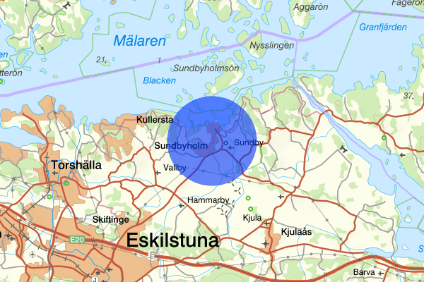 Sundbyholm 04 juli 19.42, Trafikolycka, Eskilstuna