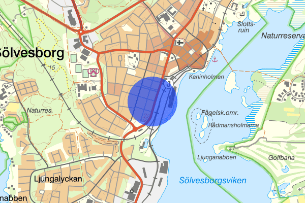 Järnvägsgatan 04 juli 23.22, Bråk, Sölvesborg
