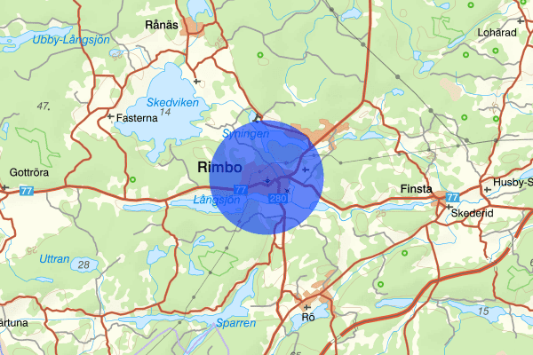 Rimbo 05 juli 06.22, Trafikolycka, personskada, Norrtälje
