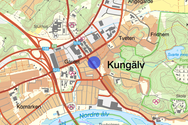 Nytorget 05 juli 10.08, Ofredande/förargelse, Kungälv