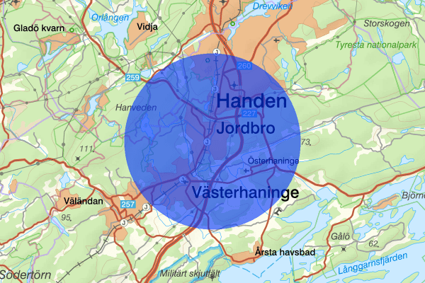 Jordbro 06 juli 05.32, Brand, Haninge