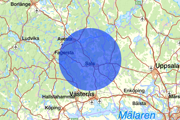 06 juli 22.45, Olovlig körning, Sala