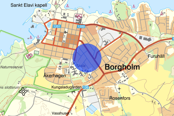 Markgatan 07 juli 16.59, Trafikolycka, Borgholm