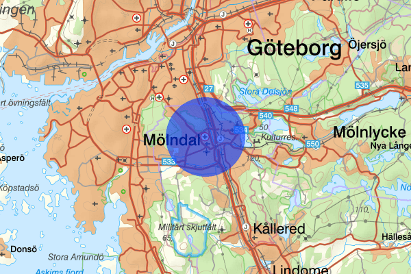 Bosgården 07 juli 18.43, Olaga hot, Mölndal