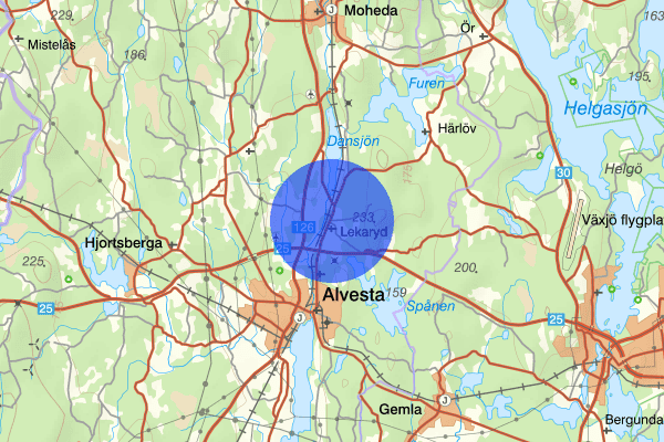 Lekaryd 08 juli 01.15, Rattfylleri, Alvesta