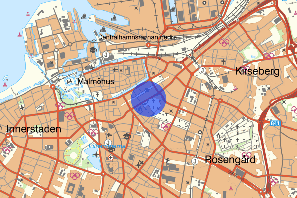 Föreningsgatan 10 juli 17.41, Trafikolycka, Malmö