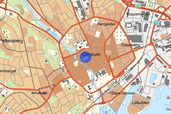 Stora torget 10 juli 23.52, Misshandel, grov, Västerås