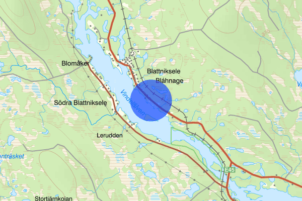 Strandvägen 11 juli 10.20, Trafikkontroll, Sorsele