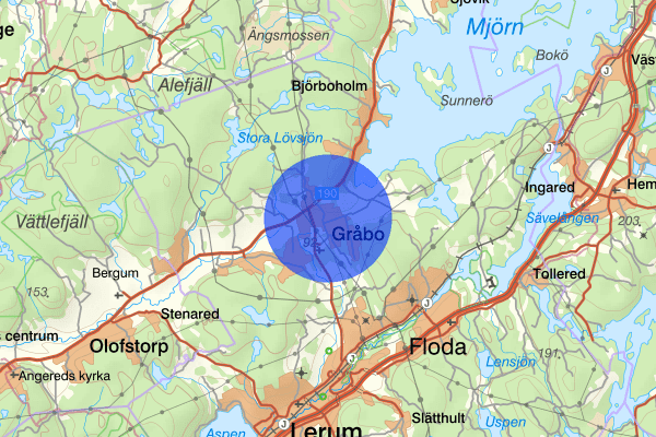 Gråbo 11 juli 22.00, Försvunnen person, Lerum