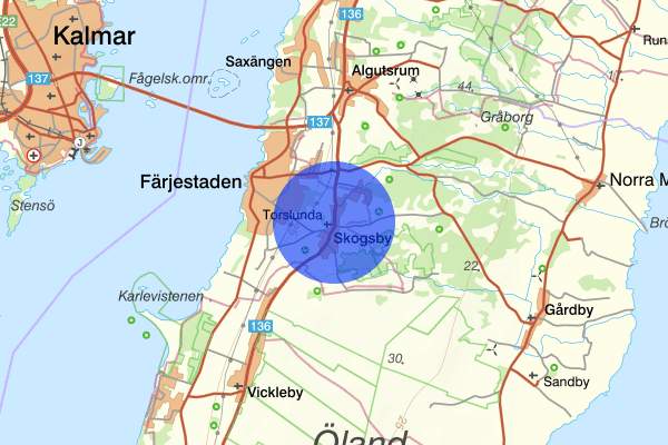 Torslunda 12 juli 02.42, Rattfylleri, Mörbylånga