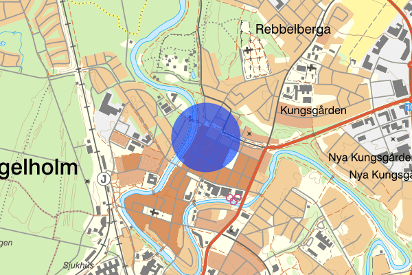 Storgatan 13 juli 00.10, Rån, Ängelholm