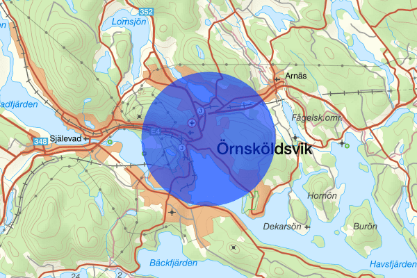 Örnsköldsviks församling 14 juli 07.51, Sjukdom/olycksfall, Örnsköldsvik