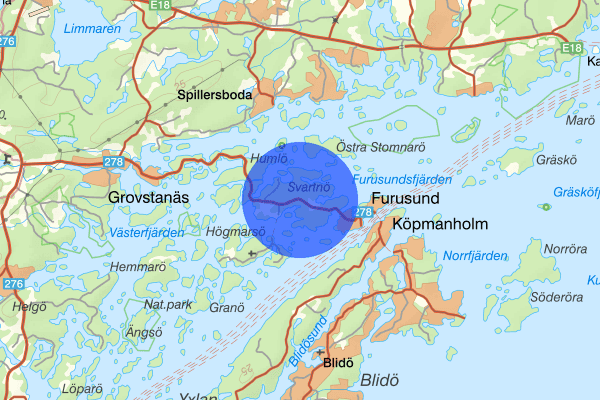 Svartnö 14 juli 12.52, Trafikolycka, personskada, Norrtälje