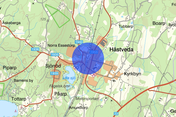 Hästveda 15 juli 00.43, Trafikolycka, Hässleholm