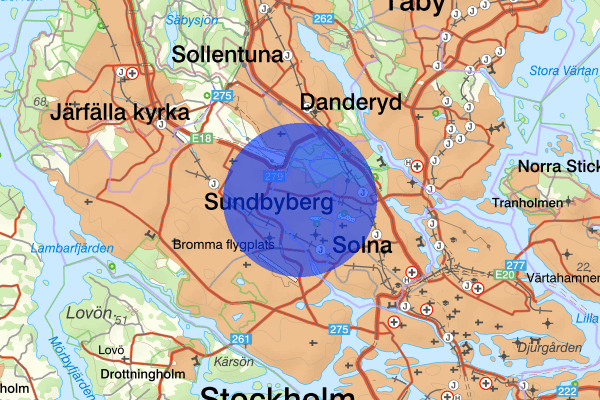  15 juli 09.52, Misshandel, Sundbyberg