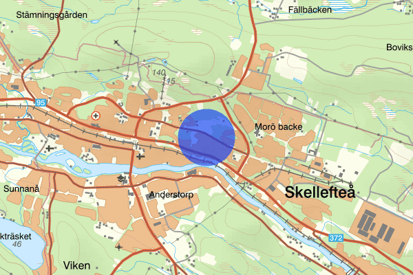 Torsgatan 15 juli 10.58, Trafikkontroll, Västerbottens län
