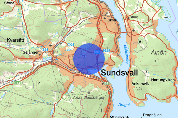 Haga 15 juli 18.25, Mord/dråp, försök, Sundsvall