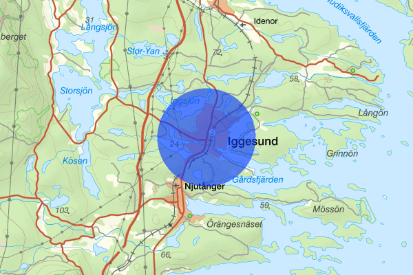 Iggesund 15 juli 17.08, Brand, Hudiksvall