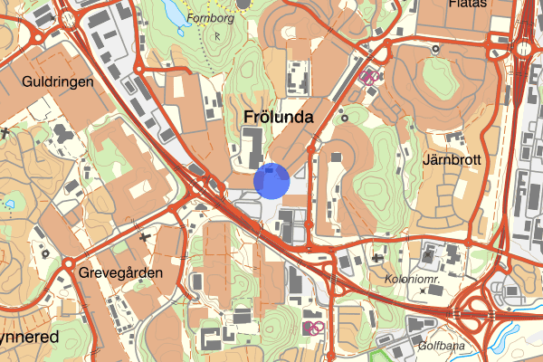 Frölunda Torg 16 juli 09.09, Knivlagen, Göteborg