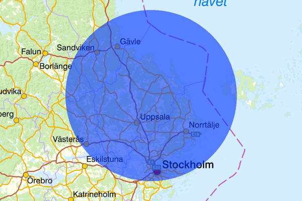 Uppsala län 17 juli 05.00, Sammanfattning natt, Uppsala län